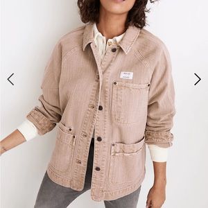 Madewell x Backdrop Studio Hours Oversized Chore Jacket